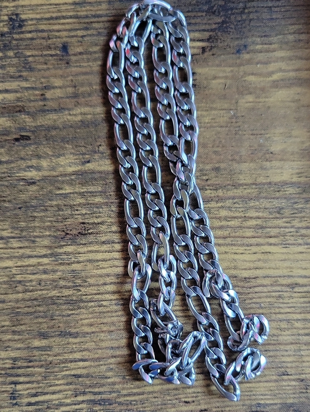 Men's Silver Chain Necklace - Classic Curb Link